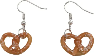 Produktbild von Brezel Ohrringe Salzbrezel Miniblings Hänger Wiesn Brezn  Salz