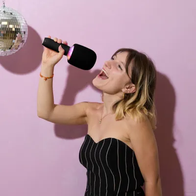 Image de Enceinte Micro Karaoke Lumineux