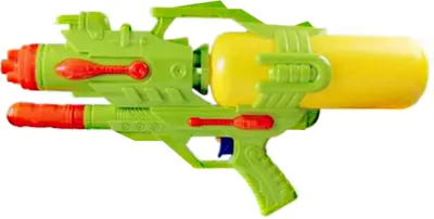 Zdjęcie produktu dla Duży pistolet na wodę 45 cm z pompką, zielony