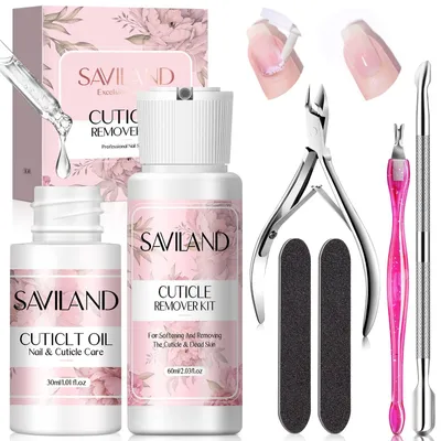 Produktbild von Komplettes Nagelpflege-Set mit Nagelhautentferner und Zubehör
