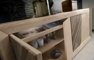 Produktbild von Sideboard Wohnzimmer Esszimmer Holz Luxus Kommoden Möbel Braun Neu