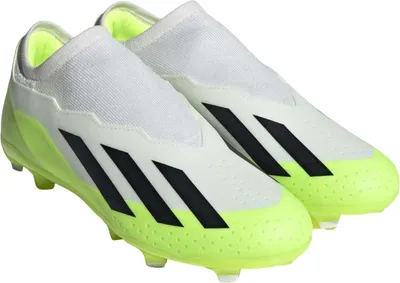 Produktbild von Adidas - Herren Fußballschuhe mit festem Boden "X Crazyfast.3" GT4490 (44,5 EU) (Weiß/Schwarz)