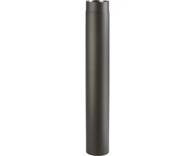 Obrázek produktu pro Kouřová roura 130/1000 mm silnostěnná černá