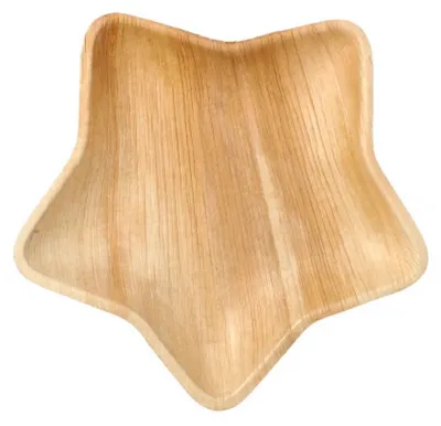 Immagine prodotto di PAPSTAR 89691 6 PAPSTAR Palmblatt-Teller pure 20,0 x 22,3 cm