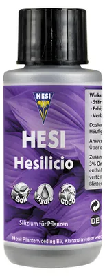 Produktbild von Hesi Hesilicio Flüssigdünger 50ml – 3% Orthosiliciumsäure für starke Pflanzen, erhöht Widerstandskraft