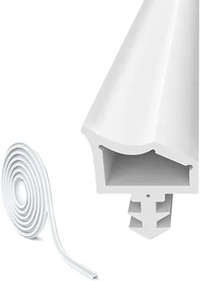 Zdjęcie produktu dla Uszczelka PVC do drzwi i okien, 10 metrów, szerokość rowka 4 mm