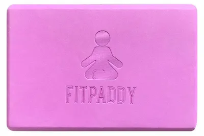 Productafbeelding van FITPADDY BLOCK01VL, Paars, Ethyleenvinylacetaatschuim, 2 stuks, 220 mm, 150 mm, 75 mm