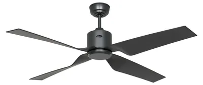 Zdjęcie produktu dla Energooszczędny wentylator sufitowy ze zdalnym sterowaniem Eco Ventos WiFi 132 cm bazaltowo-szary