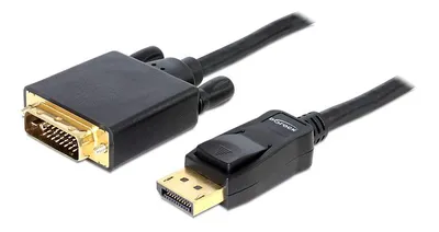 Produktbild von Delock - DVI-Kabel - DisplayPort (M) zu DVI-D (M) - 3 m - Daumenschrauben