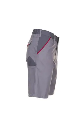 Produktbild von Planam Shorts Highline Gr. S zink/schiefer/rot