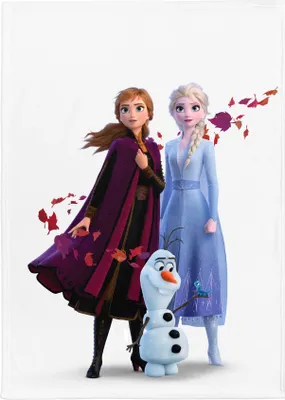 Produktbild von Kinderdecke Disney Eiskönigin Anna & Elsa 130x170 cm