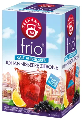 Obrázek produktu pro Čajová konvice 7759 frio® - černý rybíz-citron - 18 sáčků