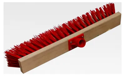 Produktbild von 2er Set Straßenbesen 60 cm mit 120 cm Holzstiel