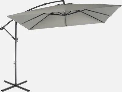 Immagine prodotto di Ombrellone quadrato eccentrico, 3x3m, Verde kaki