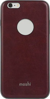 Immagine prodotto di Moshi, Custodia per Apple iPhone 6 Plus / 6S Plus iGlaze Napa Burgundy Red, Rosso