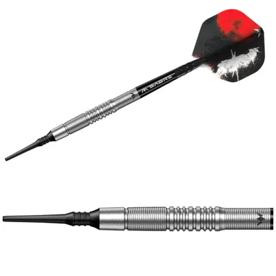 Produktbild von Mission | Yari | Softdarts | 90% Tungsten | 19 g | Silber | Dartpfeile Set