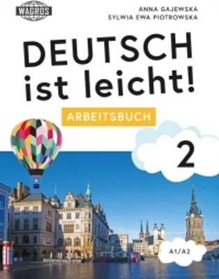 Productafbeelding van Niemiecki Deutsch ist leicht! 2 Arbeitsbuch A1/A2 (+ mp3)