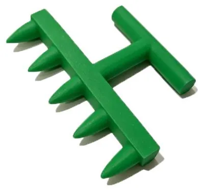 Produktbild von Saatgerät Garten manuell, Pflanzgerät für Gemüse & Blumen, Aussaat Werkzeug für Samen, Zwiebeln & Setzlinge, robust Kunststoff 18 cm