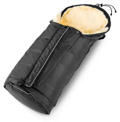 Produktbild von Fellhof Kinderwagenfellsack Fußsack HOCHSÖLDEN schwarz