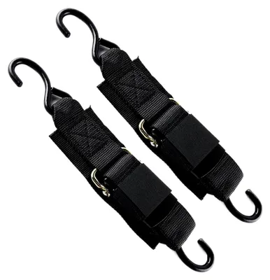 Produktbild von Ratschen-Gurte | 2 Stück Transportgurte für Umzüge - Robuste 122 cm Spanngurte mit S-Haken für Motorradanhänger, Kajak, Boot, Dachträger, Camping und Umzüge