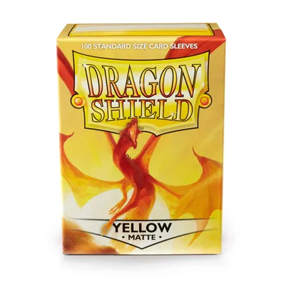 Immagine prodotto di Dragon Shield 100 Giallo opaco