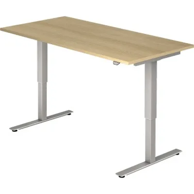 Immagine prodotto di Scrivania regolabile in altezza XDSM | 2 motori | 120 - 200 cm | elettrica, dimensioni piano d'appoggio:180 x 80 cm