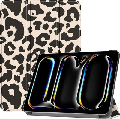 Image de imoshion Design Trifold Bookcase pour l'Apple iPad Pro 11 (2025) M5 / (2024) M4 - Leopard
