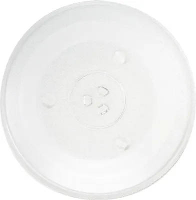 Obrázok produktu pre Mikrovlnný tanier 31,5 cm | Otočný tanier do mikrovlnnej rúry | Sklenený tanier Ø 315 mm | Náhradný sklenený tanier do mikrovlnnej rúry - nahrádza 49008503 | Kompatibilný s držiakom taniera Y-turnistile | Sklenený otočný tanier