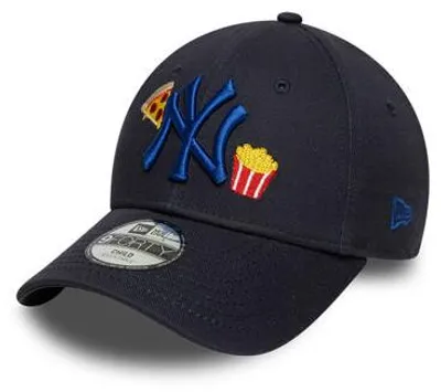 Produktbild von Kinder Kappe New Era - MLB Food Icon 9FORTY - NY Yankees - Navy / Blue