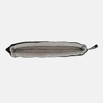 Produktbild von Kufenschutz M aus Frottee, schwarz/grau, Serie STEEL, passend für T-Blade Kufen