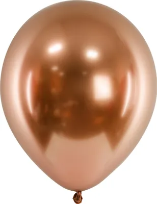 Produktbild von 10 Stk. Luftballon Ø30cm "Uni Glossy" | Copper