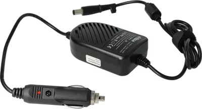 Produktbild von vhbw KFZ-Ladekabel kompatibel mit Dell Vostro 3750, 90, 3450, 3550, A840, A860, 3400, 3500, 3700 Notebook - 12V Ladegerät Schwarz 4.62 A
