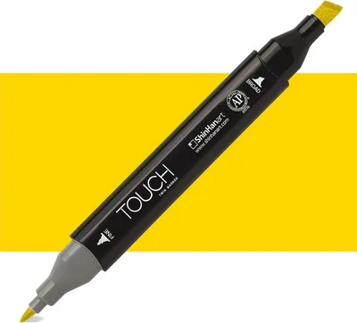Zdjęcie produktu dla Dwustronny marker alkoholowy Fine & Chisel TOUCH, Y34 Żółty