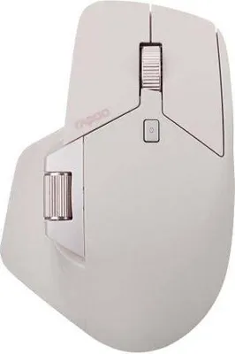 Produktbild von Rapoo MT760L, rechts, Optisch, RF Wireless + Bluetooth, 3200 DPI, Pink