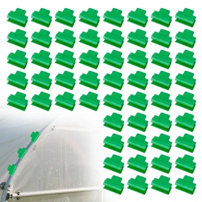 Produktbild von Solidchoice - 60 Stück Netztunnel-Befestigungsklammern für Gewächshäuser