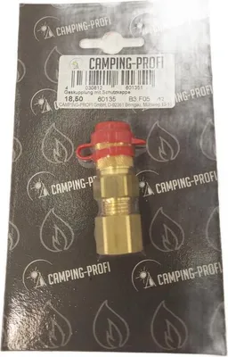 Produktbild von Gaskupplung mit Schutzkappe