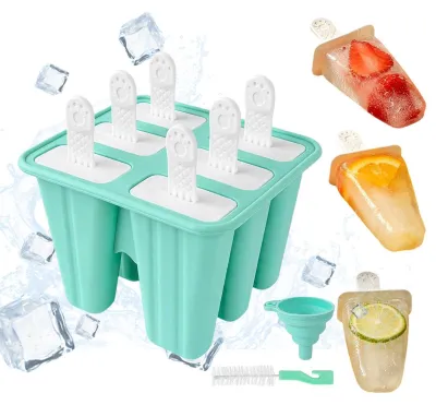 Produktbild von Silikonformen für Eis am Stiel, ideal zum Selbermachen