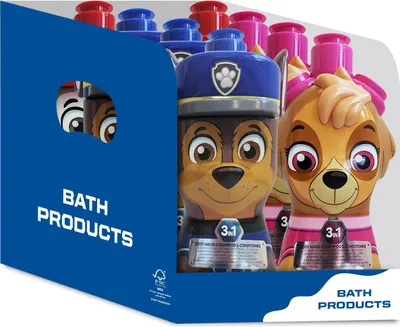 Produktbild von PAW PATROL Set Duschgel Shampoo 3in1 400ml 8er Pack