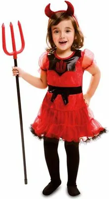 Produktbild von Verkleidung für Kinder My Other Me Teufelin Süß (2 Stücke) - 1-2 Jahre