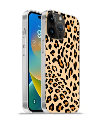 Produktbild von MuchoWow® Handyhülle Schutzhülle Hülle für Apple iPhone 14 Pro - Softcase Tiermuster - Panther - Leopard Silikon Softcase Handy Hülle - Umschlag