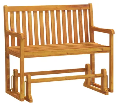 Immagine prodotto di Panchina da giardino 110 cm in legno massiccio di acacia