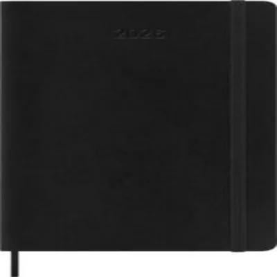 Immagine prodotto di Moleskine 8056999274788 MOLESKINE calendario tascabile 2026, settimane, P/A6, nero