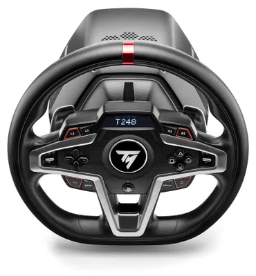Obrázok produktu pre Thrustmaster T248, Volant + pedále, PC, PlayStation 4, PlayStation 5, Kábel, USB, Čierna, Kábel