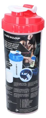 Zdjęcie produktu dla Bidon regeneracyjny do koktajli 550 ml Dunlop Rot
