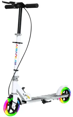 Productafbeelding van AIYAPLAY Loopfiets voor kinderen, inklapbaar, met verstelbare stuurhoogte en 2 lichtgevende wielen