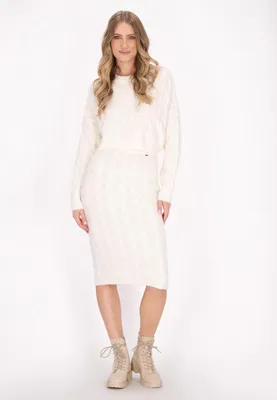 Produktbild von SAPORTA damen rock - wollweiss, M/L