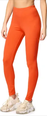 Image de Merry Style Leggings longs en coton pour femmes MS10-198 (Rouille,M)