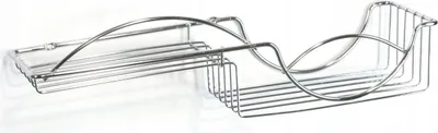 Obrázek produktu pro Koupelnová drátěná polička do sprchy 49 cm chrom