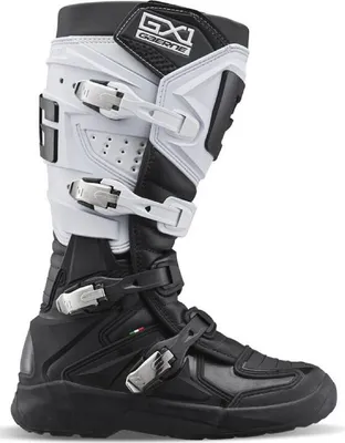 Zdjęcie produktu dla Buty motocyklowe GAERNE GX-1 EVO CROSS białe/ czarne 41