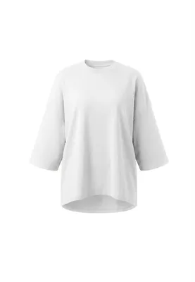 Image de T-shirt pour femme NAHIMA - blanc, taille XXL